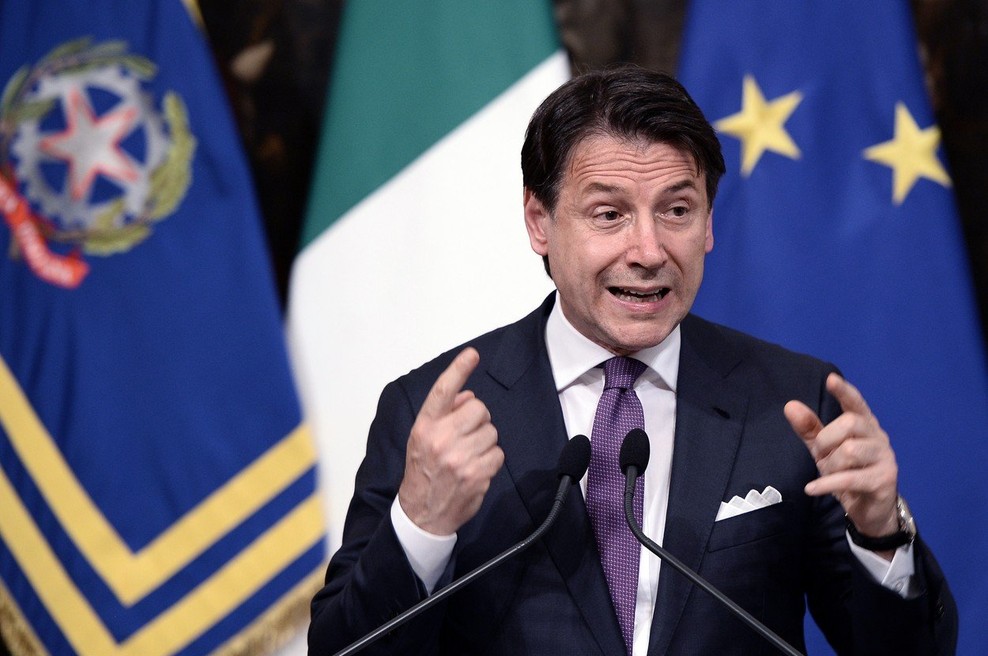 Italijanski premier Conte zagrozil z odstopom (foto: Profimedia)