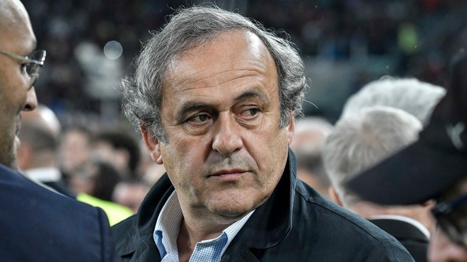 Aretirali so nekdanjega predsednika Uefe Michela Platinija zaradi dodelitve SP 2022 Katarju (foto: Profimedia)