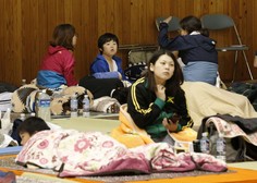 Številni poškodovani v potresu na severozahodu Japonske
