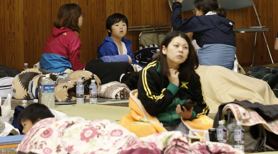 Številni poškodovani v potresu na severozahodu Japonske (foto: profimedia)