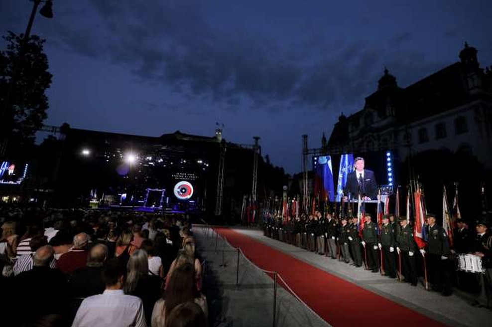 Slovenija praznuje dan državnosti in 28. obletnico osamosvojitve (foto: STA)
