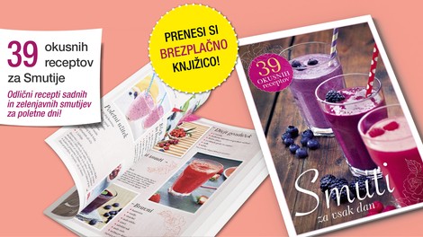 Privoščite si svežo energijo iz kozarca - prenesite knjižico z 39 slastnimi recepti!