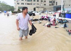 Zaradi tajfuna Lekima premestili več kot milijon Kitajcev, 22 žrtev