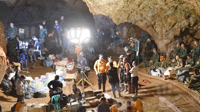 Zgodba o reševanju tajskih dečkov iz jame na filmskem platnu (foto: profimedia)