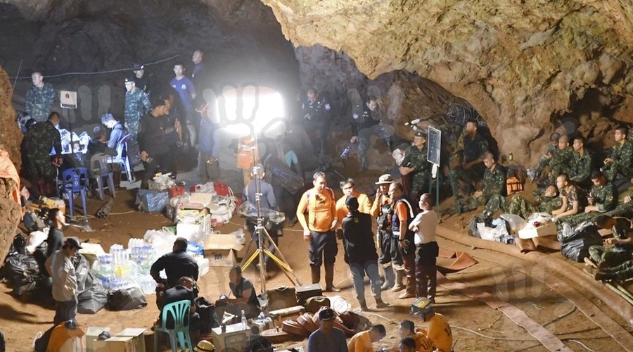 Zgodba o reševanju tajskih dečkov iz jame na filmskem platnu (foto: profimedia)