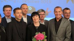 Letošnja dobitnica Borštnikovega prstana je Marinka Štern