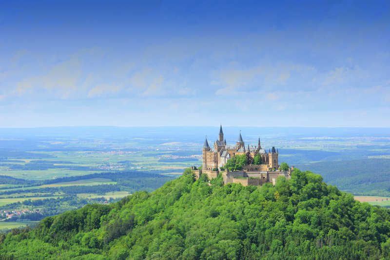 Grad Hohenzollern, Nemčija