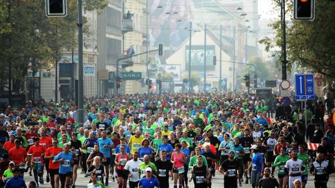 24. ljubljanski maraton v čakanju na ženski rekord, pričakujte tudi zapore cest! (foto: Daniel Novakovič/STA)