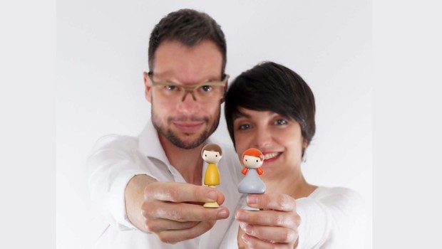 
                            Živa Voga in Saša Rojak: Slovenca, ki osvajata svet z igračami Clicques (foto: osebni arhiv)