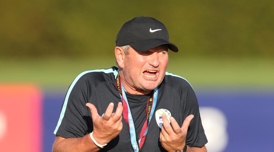 Slovenski selektor Matjaž Kek septembra 2019 (foto: Profimedia/Ales Fevzer)