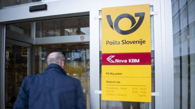 Stavka zaposlenih na Pošti Slovenije prekinjena (foto: Bor Slana/STA)