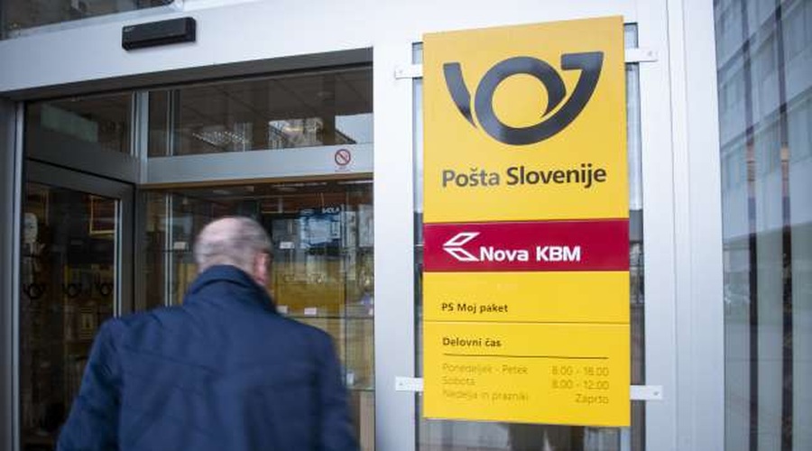 Stavka zaposlenih na Pošti Slovenije prekinjena (foto: Bor Slana/STA)