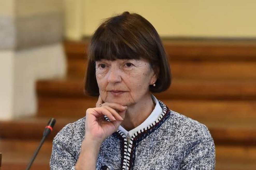 Lučka Kajfež Bogataj: »Kar se je zgodilo Izoli, je vreme, drugo pa so podnebne spremembe.« (foto: Tamino Petelinšek/STA)