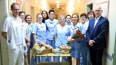 Z zajtrkom prvi postregli reševalnim ekipam, gasilcem in porodnišnicam po Sloveniji