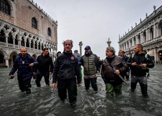 Razmere v Benetkah še vedno negotove, Markov trg zaprt