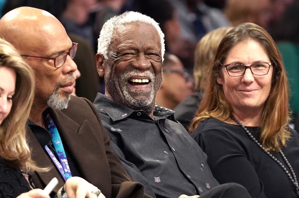 Košarkar Bill Russell po 44 letih sprejel prstan za vstop v hram slavnih (foto: profimedia)