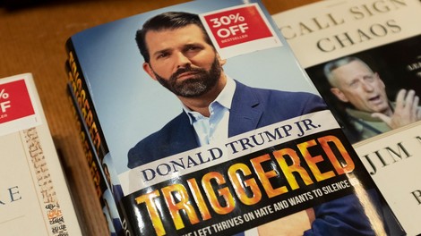 Trump mlajši užaljen zaradi objave podatkov o prodaji njegove knjige