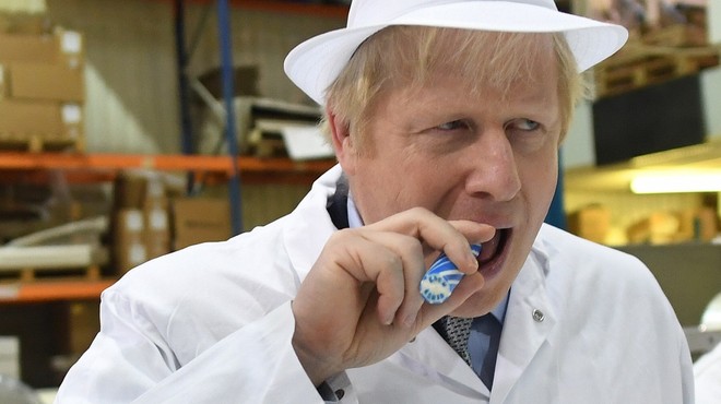 Boris Johnson se bo na volitvah pomeril s kar dvema šaljivcema (foto: profimedia)