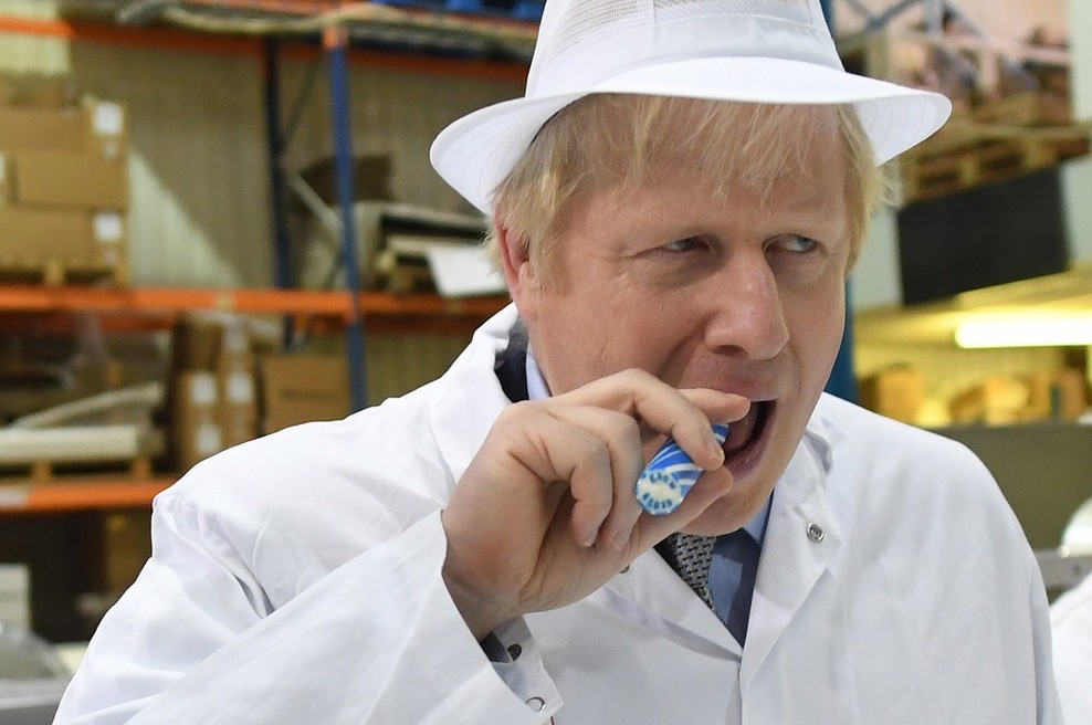 Boris Johnson se bo na volitvah pomeril s kar dvema šaljivcema (foto: profimedia)