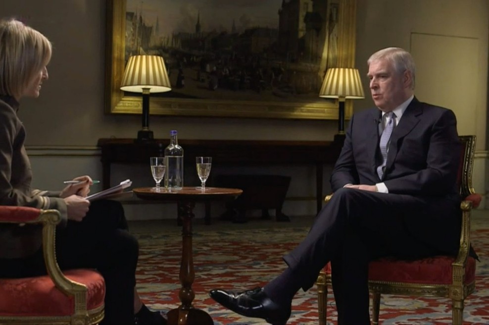 Britanski princ Andrew za BBC: "Ne spomnim se, da bi kadar koli srečal to damo." (foto: profimedia)