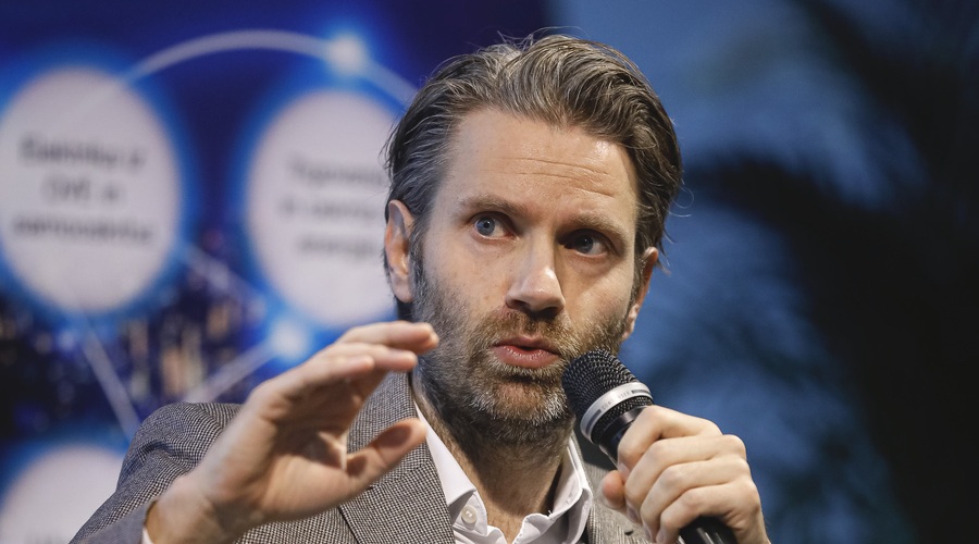 Meik Wiking, raziskovalec sreče: "Vam Slovencem gre kar dobro, da bi vam šlo še boljše, pa ..." (foto: Anže Krže/Mediaspeed)