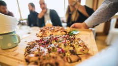 Gostilna Mihovec - pogača iz žit in konoplje