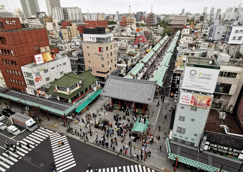 Sensoji temple, Asakusa, Tokio