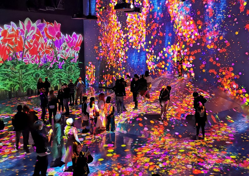 Digitalni muzej teamLab Borderless, Tokio