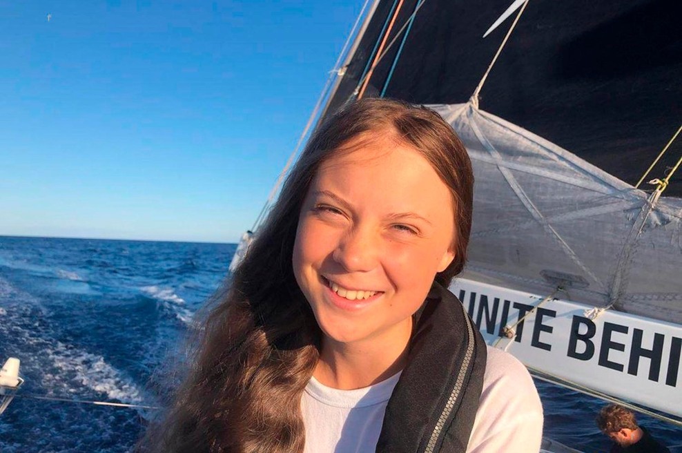 Greto Thunberg razglasili za osebnost leta pri reviji Time (foto: profimedia)