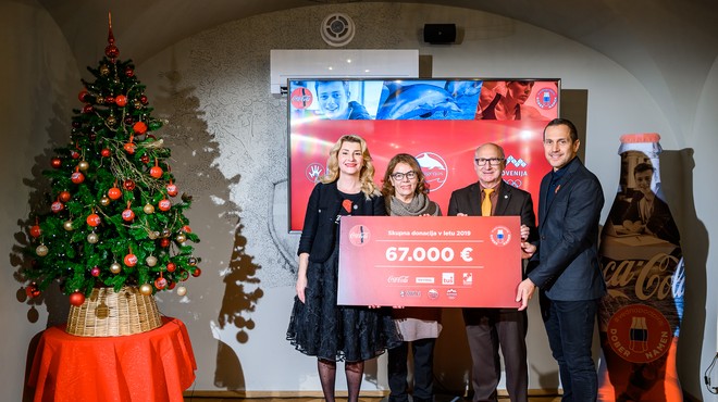 Coca-Cola s partnerji letos donirala 67 tisoč evrov za tri dobre namene (foto: Matic Kremžar)