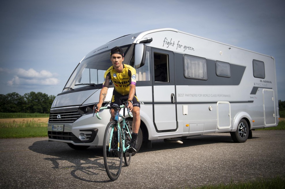 Primož Roglič, športnik leta 2019: "To je bila taktika preživetja" (foto: Jože Maček)