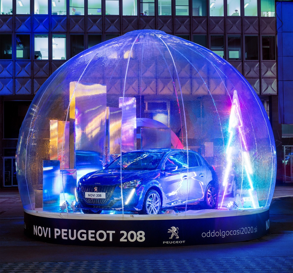 Prihodnost v snežnih kroglah sredi Ljubljane (foto: promocijski material)
