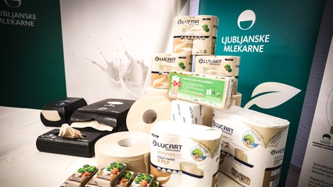 Ljubljanske mlekarne prve v Sloveniji zapirajo interno snovno zanko za embalažo Tetra Pak
