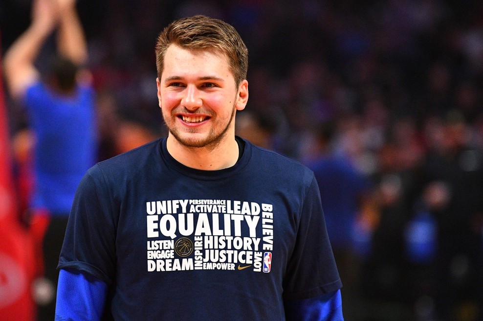 Luka Dončić bo nosil športne čevlje znamke Jordan Brand (foto: profimedia)