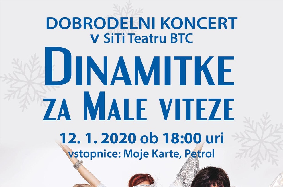 Vabljeni na dobrodelni koncert ustanove Mali vitez, ki ga bodo popestrile DINAMITKE (foto: promocijski materiali)