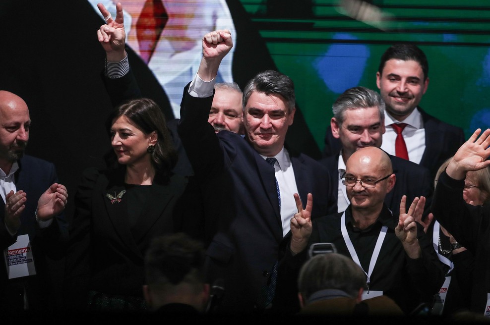 Zoran Milanović novi hrvaški predsednik (foto: profimedia)