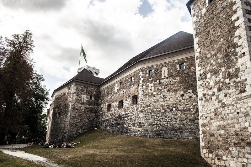 Ljubljanski grad, Ljubljana, Slovenija