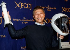 Japonski milijarder Yusaku Maezawa išče sopotnico za potovanje v vesolje