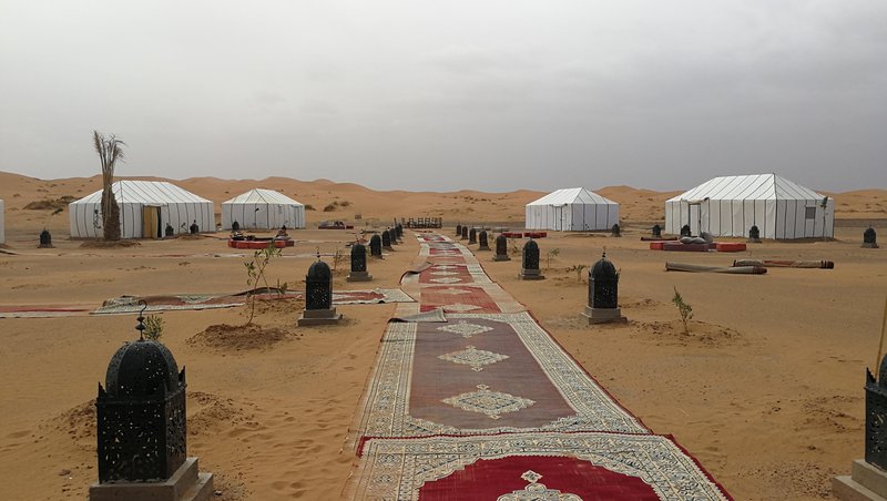 Glamping v puščavi Erg Chebbi