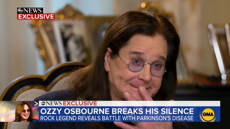 Ozzy Osbourne razkril, da se bori s Parkinsonovo boleznijo