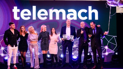Telemach certifikat za najboljše mobilno omrežje po uporabniški izkušnji proslavil v družbi glasbenih zvezd