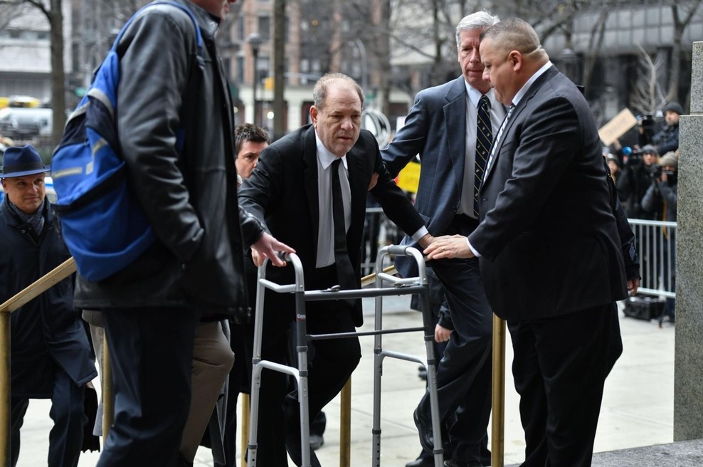 Sklepna nagovora v sodnem procesu proti Harveyju Weinsteinu (foto: profimedia)