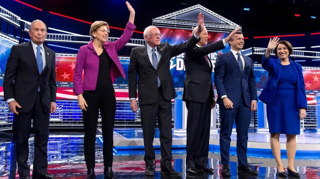 Vroče soočenje demokratskih kandidatov v Las Vegasu (foto: profimedia)