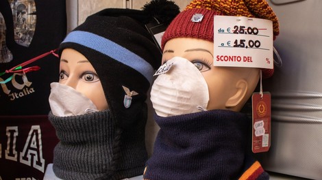 Italijan, ki ni bil na Kitajskem, se je okužil z novim koronavirusom
