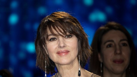 Monica Bellucci v vlogi in obleki Marie Callas