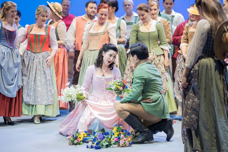 Prizor iz predpremiere predstave Giuseppe Verdi: Luisa Miller v SNG Opera in balet Ljubljana.