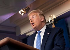 Panika v ZDA prazni trgovske police, Donald Trump javnost miri zaman