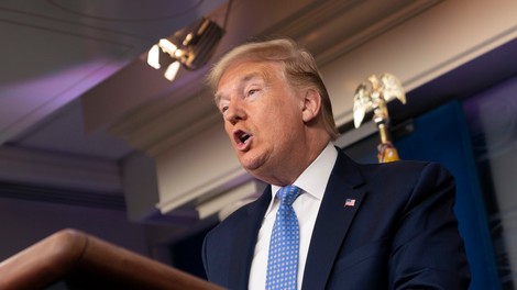 Panika v ZDA prazni trgovske police, Donald Trump javnost miri zaman