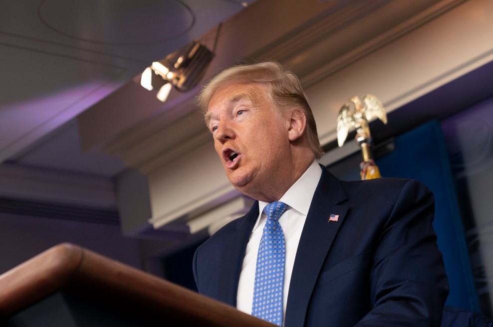 Panika v ZDA prazni trgovske police, Donald Trump javnost miri zaman (foto: profimedia)