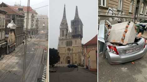 Hrvaško stresel potres z magnitudo 5,3, čutili so ga tudi v Sloveniji